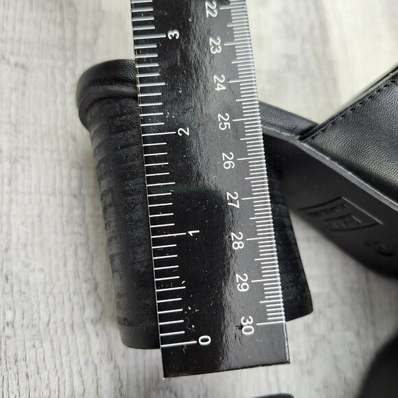 Rohb By Joyce Azria Women 6 Willow Point Closed Toe Mules Black PU ***Tried ON** - Picture 11 of 16